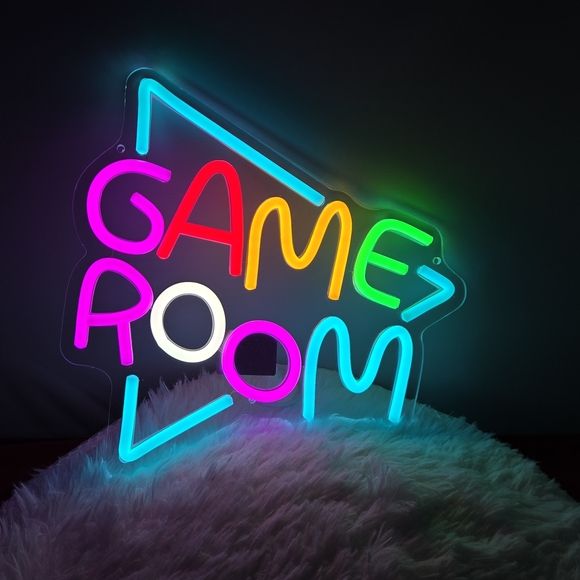 Other - Game Room Neon LED Wall Sign USB Gaming Decor Light Vibrant Glow Retro Y2K Gamer